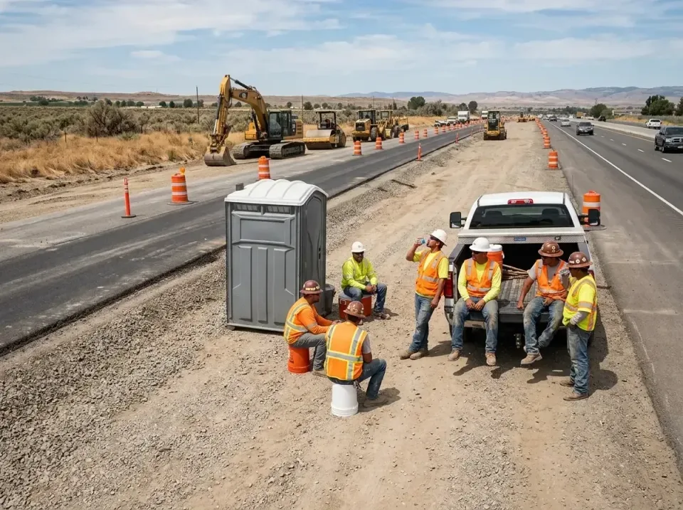 highway-road-construction-crew-007 — frequently asked questions, Porta Potty and Restroom Rentals in Dinuba, CA